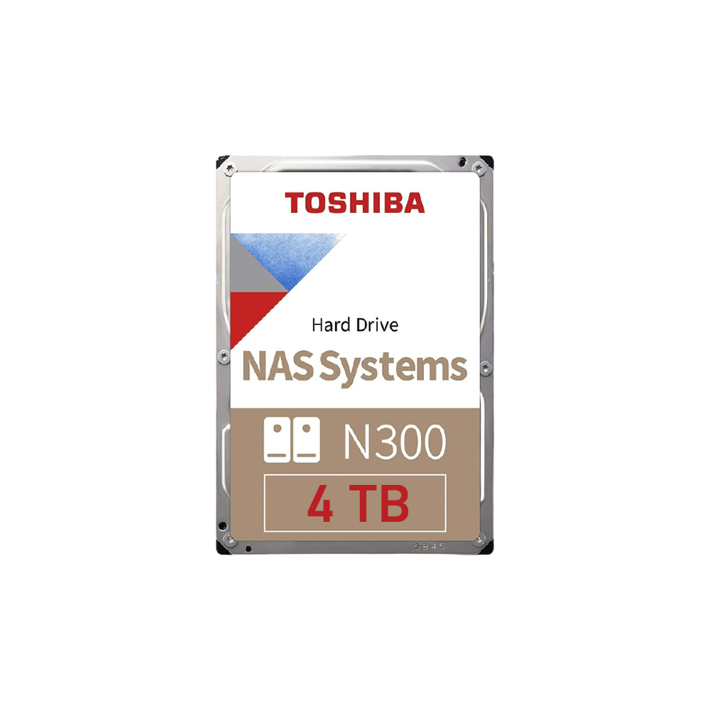 Toshiba N300 NAS Hard Drive - 4TB